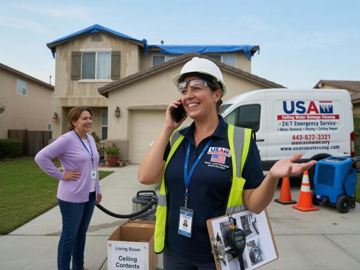 Ceiling Water Damage Restoration Burns Flat, OK FAQs